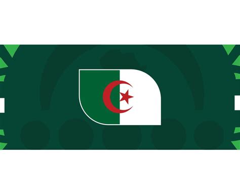 Algeria Emblem Flag African Nations 2023 Teams Countries African Football Symbol Logo Design ...