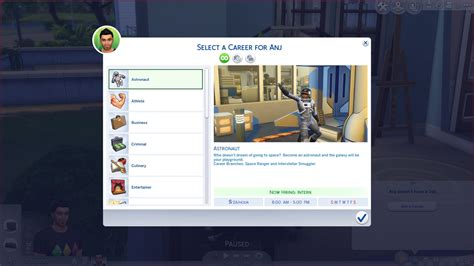 Career List - The Sims 4 Guide