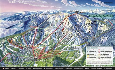 Whitefish Mountain Ski Resort Trail Map | Montana Ski Resort Maps