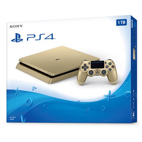 Sony PlayStation 4 Slim Gaming Console (Gold) 3002191 B&H Photo