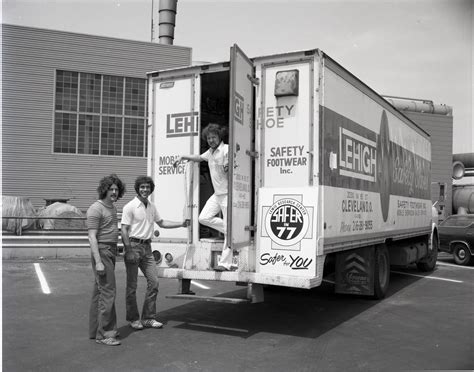 SAFETY SHOE TRUCK IN THE PROPULSION SYSTEMS LABORATORY PSL PARKING LOT ...