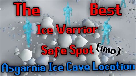 The Best Ice Warrior Safe Spot - OSRS - YouTube