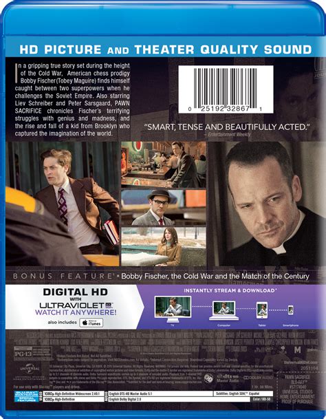 Pawn Sacrifice | Movie Page | DVD, Blu-ray, Digital HD, On Demand ...