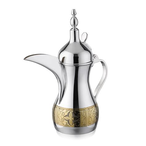 Luxury Silver & Gold Arabic Coffee Pot Commission - Thomas Lyte