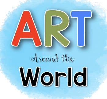 Art Around The World Lessons: 18 Easy Art & Craft Activities + Writing for Kids