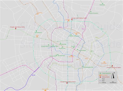 Useful Chengdu Subway(Metro) Maps - Sichuan Travel Guide