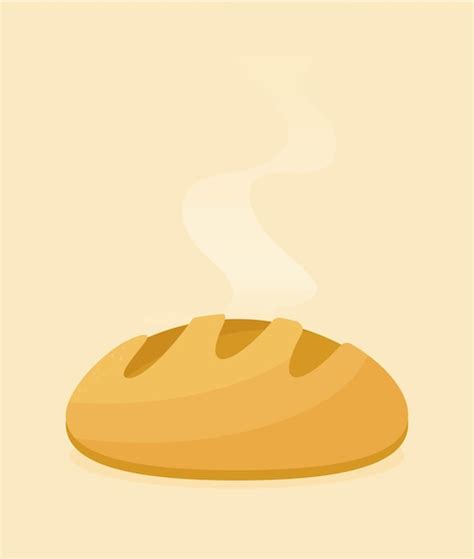 Premium Vector | Flat vector french bread icon