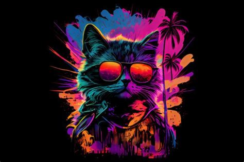 Cat Wearing Glasses Graphic by Art On Demand · Creative Fabrica