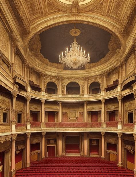 An Ornate Historic Theater Interior Photo | JPG Free Download - Pikbest