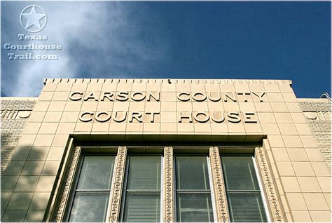 Carson County Courthouse - Panhandle, Texas - Photograph Page 2