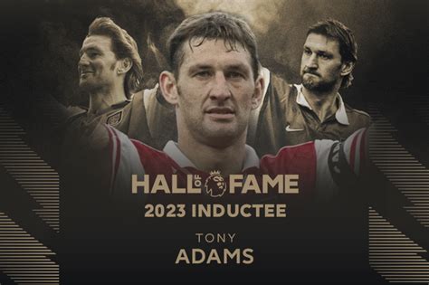 Arsenal icon Tony Adams inducted into Premier League Hall of Fame alongside Rio Ferdinand ...