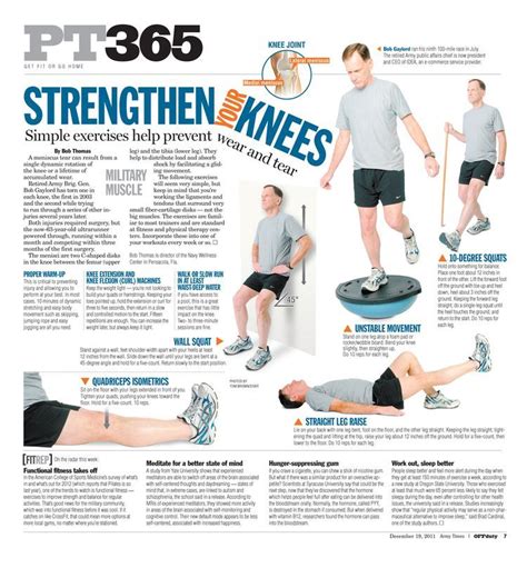 Knee exercises, Knee strengthening exercises, Exercise