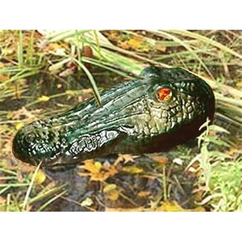 Bird-X Gator Guard Floating Alligator Head Scare Canada Geese Safe Goose Control Repellent ...