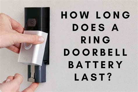 How Long Does A Ring Doorbell Battery Last? (ANSWERED) - The Gadget ...