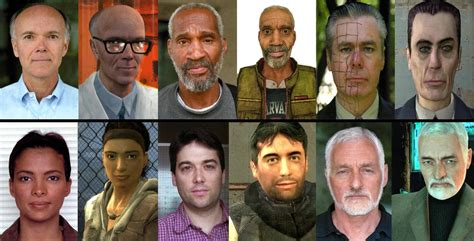 The real people used for character models : r/HalfLife