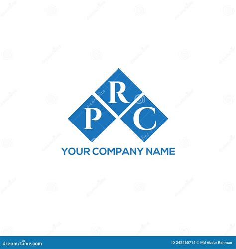 PRC Letter Logo Design on White Background. PRC Creative Initials ...