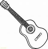Electric Guitar Coloring Page At GetColoringscom  Free Printable sketch template
