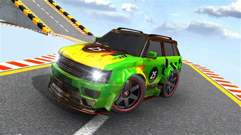 Impossible Mega Ramp Extreme Car Stunts: Master Car Racing Game 2019 ...