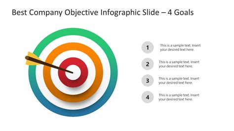 Best Company Objective Infographic Template for PowerPoint - SlideModel