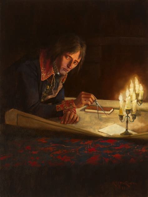 Napoleon at Work painting by Keith Rocco Historical Art, Historical ...