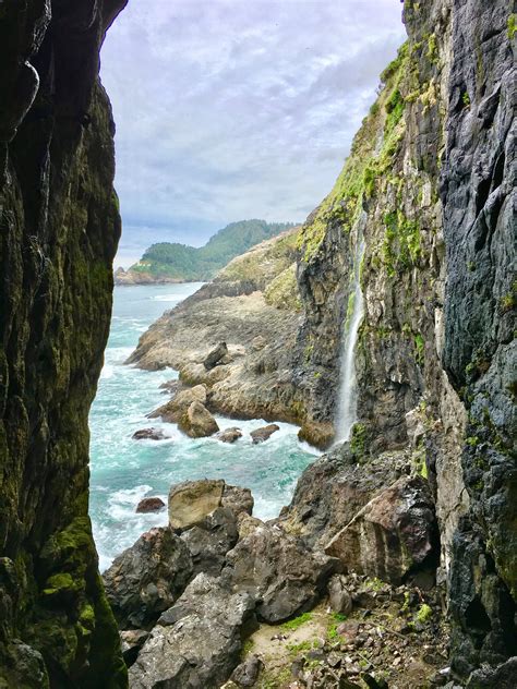 Expose Nature: Sea Lion Caves, Florence, Oregon [OC] [1054x1406]