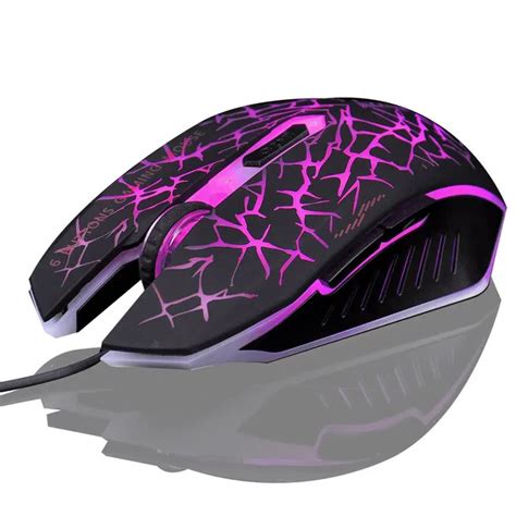 VENICO Original Azzor phantom glare backlight crack mouse Silent button ...