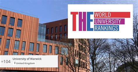 Warwick University places top 20 in the World Uni Ranking 2023