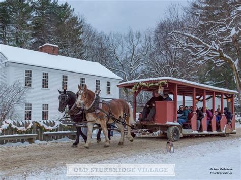 Christmas at Old Sturbridge Village & The Berkshires