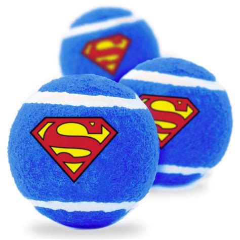 Buckle-Down DC Comics - Superman Dog Toy Tennis Balls Buy on G4SKY.net