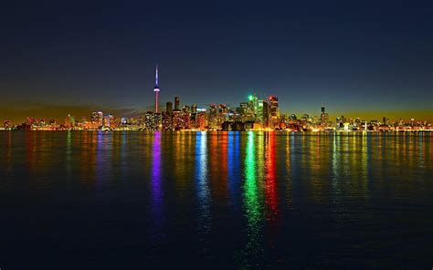 Toronto Skyline At Sunset Wallpapers - Wallpaper Cave