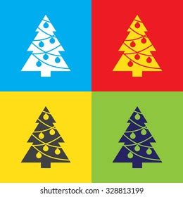 Christmas Tree Outline Icon Editable Stroke Stock Vector (Royalty Free) 1376840597 | Shutterstock