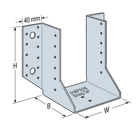 SAE Heavy Duty Face Fix Joist Hanger | Strong-Tie | Together we're ...