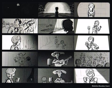 Pixar's Coco Storyboards in 2024 | Disney concept art, Disney ...