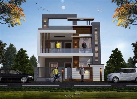 Pin by Arya 3d on 3d elevation | Duplex house design, House front design, Indian house plans