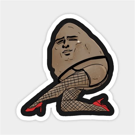 Sexy Potato Meme - Funny - Magnet | TeePublic