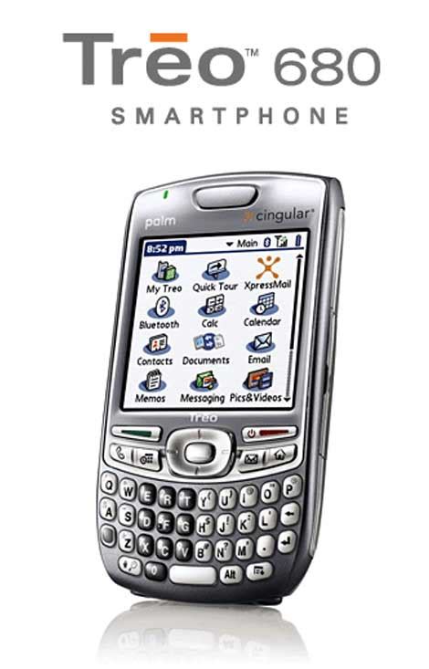 Cingular Treo 680 Running PalmOS: First Image!!! - Treonauts