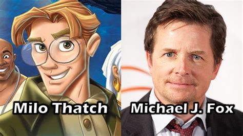 *MILO THATCH voiced by: MICHAEL J. FOX ~ ATLANTIS: The Lost Empire ...