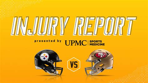 Week 1 Injury Report (49ers)