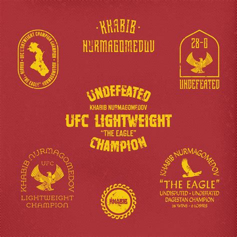 Design: Khabib "The Eagle" Nurmagomedov. on Behance