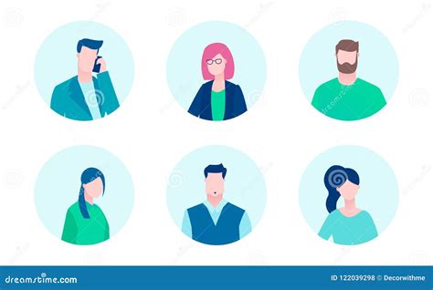 Business Team - Flat Design Style Illustration Stock Vector - Illustration of corporate ...