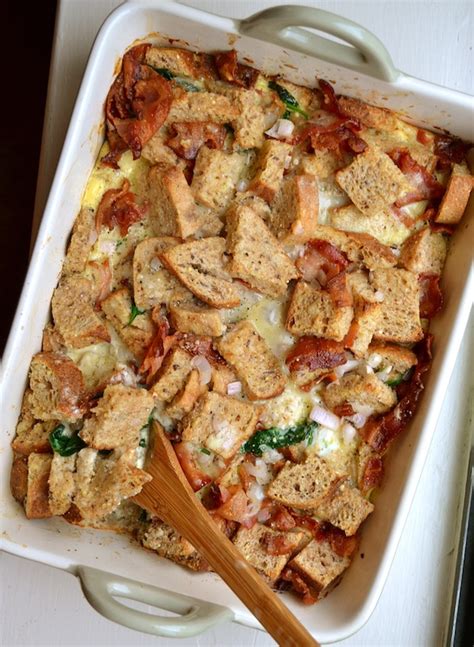 Rachel Schultz: SAVORY BREAKFAST BREAD PUDDING