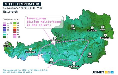 Erster gefrierender Regen in manchen Alpentälern