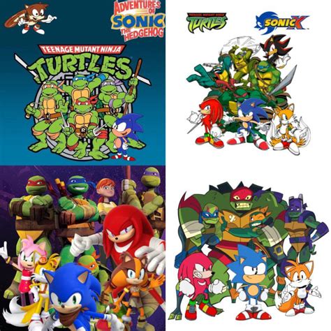 Sonic The Hedgehog/Teenage Mutant Ninja Turtles Crossovers (Fanmade) : r/SonicTheHedgehog