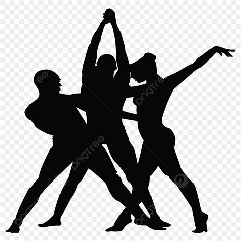 Dancing Silhouette Transparent Background, Dancing Silhouette ...