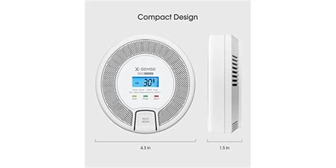 X-Sense Carbon Monoxide Detector 2-Pack