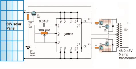 How to Design a Solar Inverter Circuit | Homemade Circuit Projects