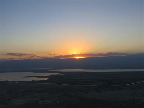 Epic Sunrise at Masada, Israel