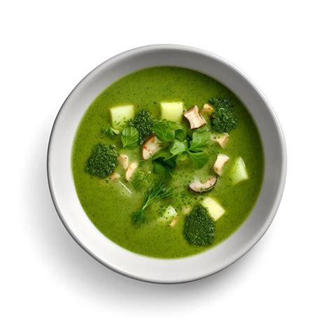 Premium AI Image | Broccoli puree soup