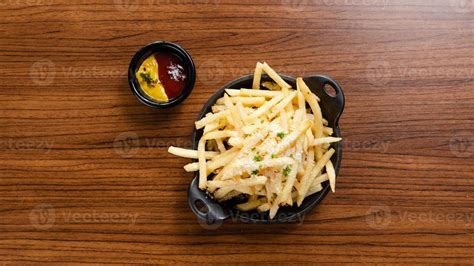 Truffle French Fries 8349611 Stock Photo at Vecteezy