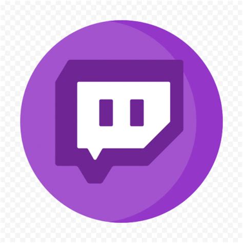 HD Twitch Purple Square App Icon Transparent Background PNG | Citypng